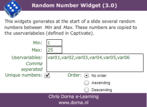 Widget Properties